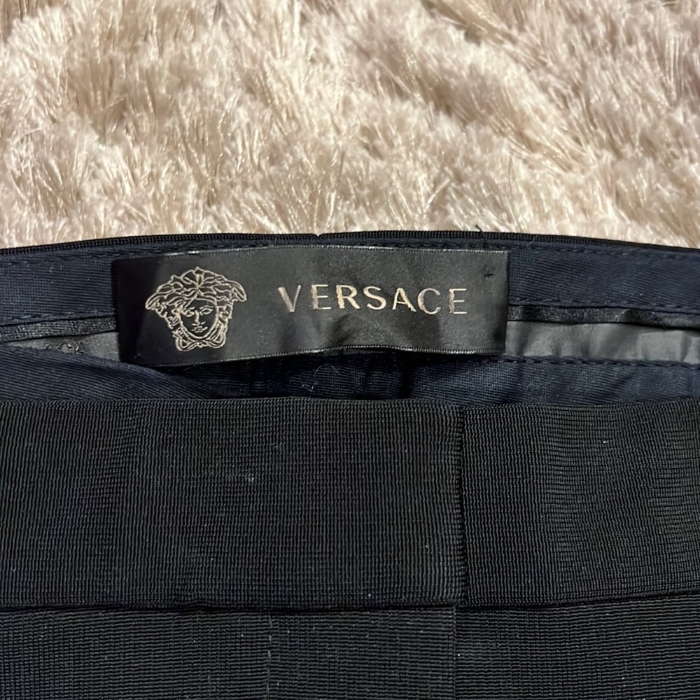 Versace black pants